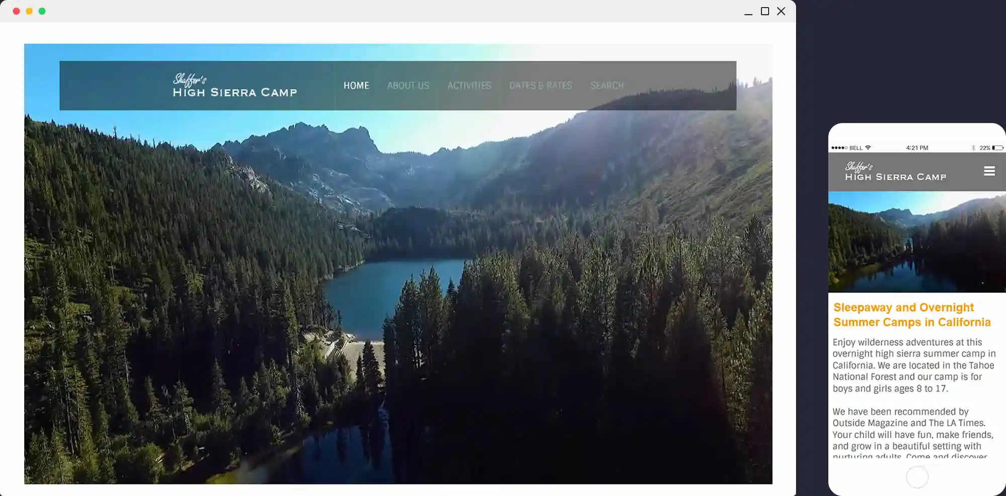 One of our latest web design projects at Supfort Web Design
