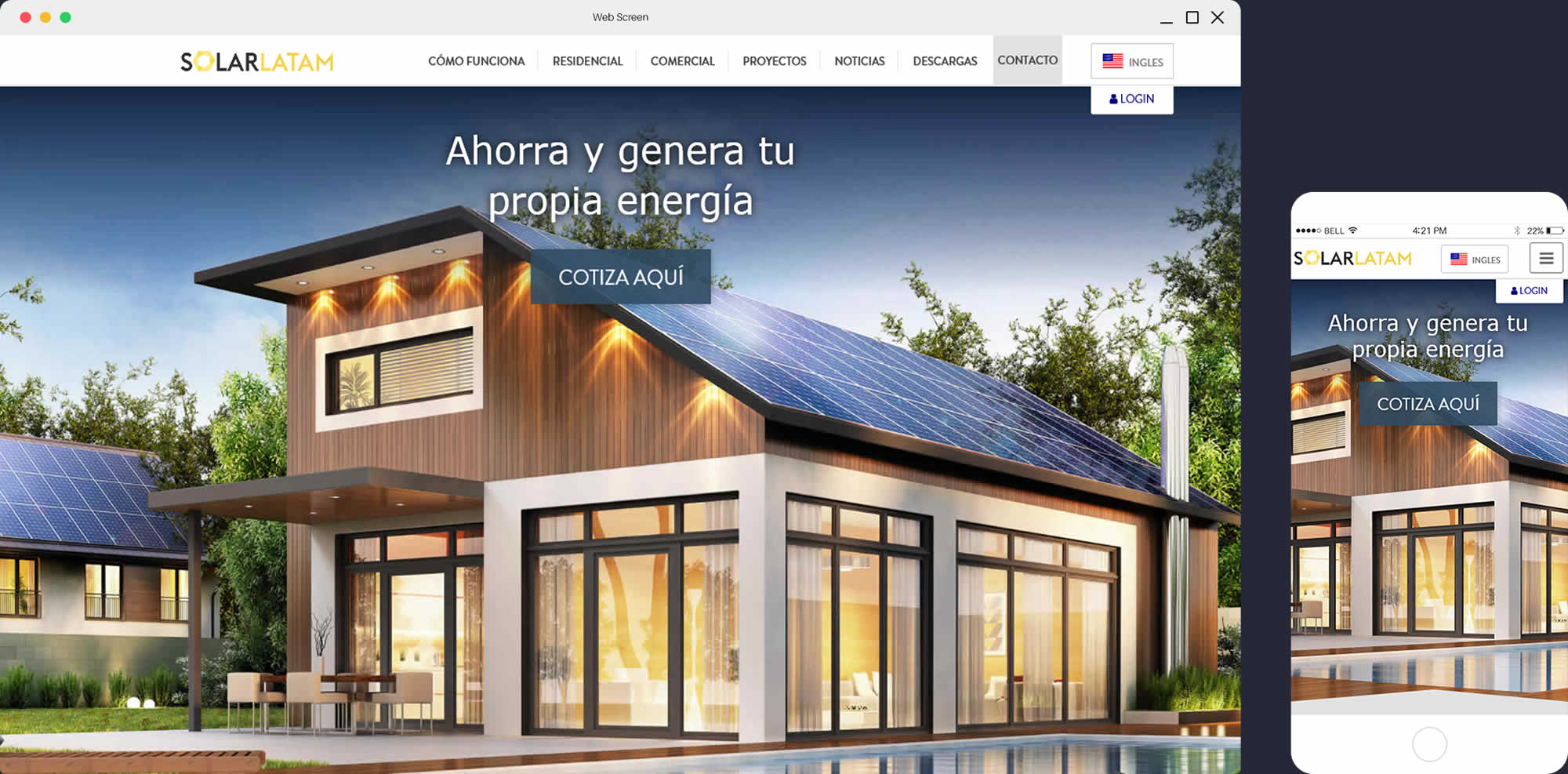 One of our latest web design projects at Supfort Web Design