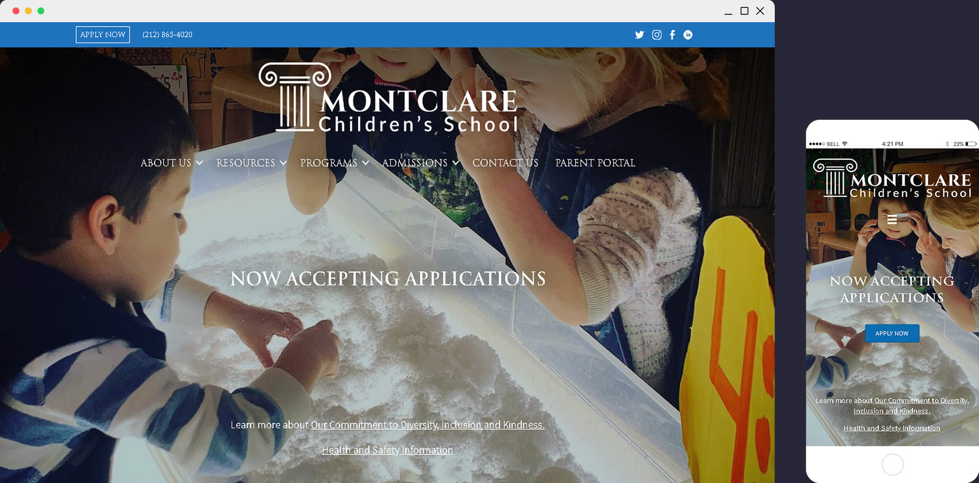 One of our latest web design projects at Supfort Web Design