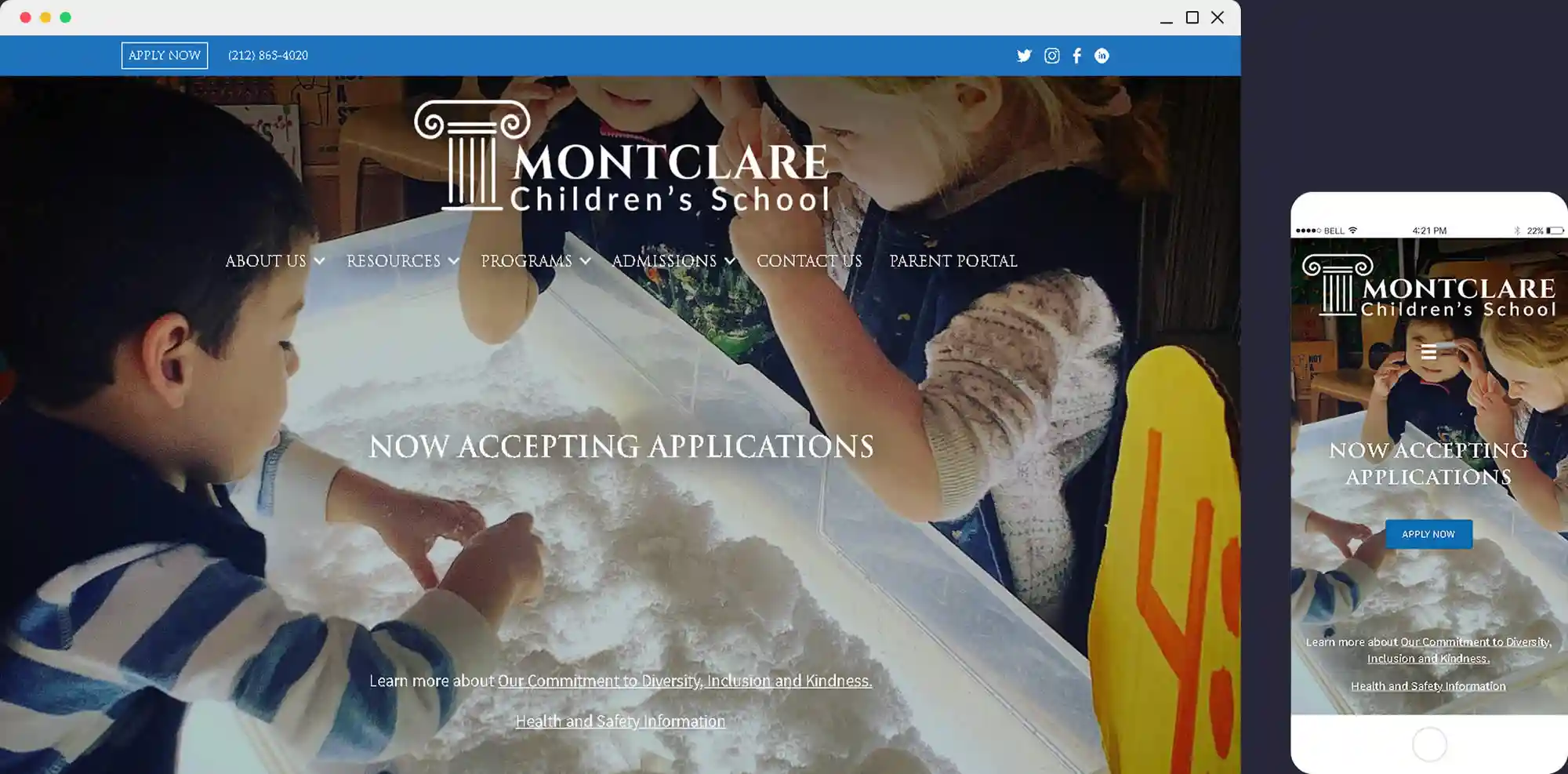One of our latest web design projects at Supfort Web Design